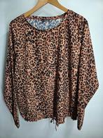 Norah Panterprint Blouse - Maat 44, Bruin, Norah, Maat 42/44 (L), Onbekend