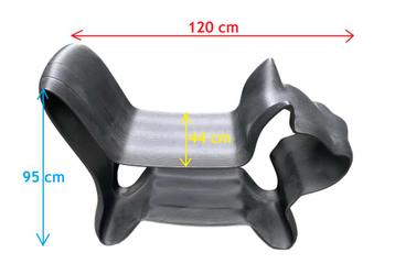 XXL 3D-geprint kattenbeeld voor interieur beschikbaar voor biedingen