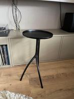 BePureHome bijzettafel Legs - Zwart aluminium, 45 tot 60 cm, Minder dan 55 cm, Metaal of Aluminium, Rond