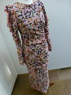 Gevoerd, strak vallend jurkje jurk ZARA maat S 36 bloemen, Overige kleuren, Zara, Ophalen of Verzenden, Zo goed als nieuw
