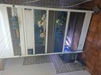 Aquarium stellung leegverkoop in verband met verhuizing., Dieren en Toebehoren, Ophalen, Gebruikt, Gevuld zoetwateraquarium