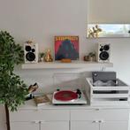 Platenspeler audio technica lp70xbt wit edifier r1280t, Overige merken, Automatisch, Nieuw, Ophalen of Verzenden