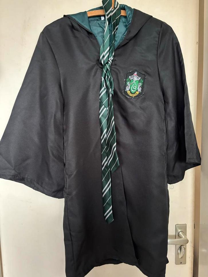 Harry Potter Carnaval Mantel Set - Maat 134-152, Kinderen en Baby's, Carnavalskleding en Verkleedspullen, Zo goed als nieuw, Jongen of Meisje