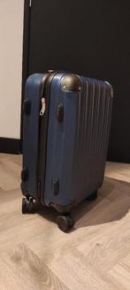 Kleine koffer voor handbagage, Ophalen, Uitschuifbare handgreep, 50 tot 60 cm, Hard kunststof