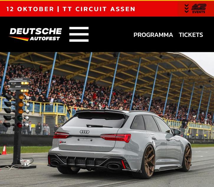 Kaartje voor Deutsche Autofest op 12 Oktober, Tickets en Kaartjes, Evenementen en Festivals, Eén persoon