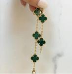 VAN CLEEF ARMBAND, Sieraden, Tassen en Uiterlijk, Armbanden, Ophalen of Verzenden, Nieuw, Groen, Goud