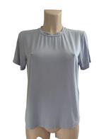 Samsoe Samsoe shirt S, Blauw, Ophalen of Verzenden, Zo goed als nieuw, Korte mouw