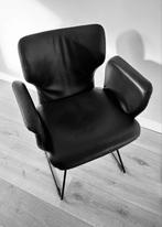 Lederen Design Stoelen - Zwart TOPFORM, Huis en Inrichting, Stoelen, Zwart, Leer, Ophalen of Verzenden, Modern