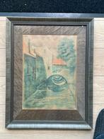 Frans Kops - Binnendieze - Den Bosch, Antiek en Kunst, Ophalen of Verzenden