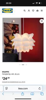 Witte plastic Ikea lamp, Ophalen of Verzenden, Minder dan 50 cm