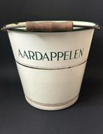 Creme Gekleurde Aardappelen Emmer met Bies, Antiek en Kunst, Ophalen of Verzenden