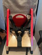 Stokke HandySitt rood - handig kinderstoeltje, Ophalen, Gebruikt, Inklapstoel, Gordel(s)