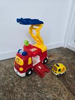 VTech Toet Toet Auto's brandweerwagen (compleet), Ophalen of Verzenden, Zo goed als nieuw, 6 maanden tot 2 jaar
