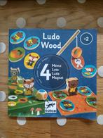 Djeco Ludo Wood spellen 2+, Kinderen en Baby's, Speelgoed | Overig, Spelletje, Jongen of Meisje, Ophalen of Verzenden, Zo goed als nieuw