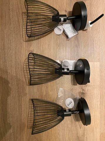 3 losse hanglampen / wandlamp nieuw du maison beschikbaar voor biedingen