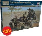 German Motorcycles World War II (Italeri) 1/72, Hobby en Vrije tijd, Modelbouw | Figuren en Diorama's, Ophalen of Verzenden, Nieuw