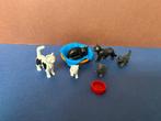 Okt 701; playmobil: dieren: poesjes rondom mand, Ophalen of Verzenden, Gebruikt, Los playmobil