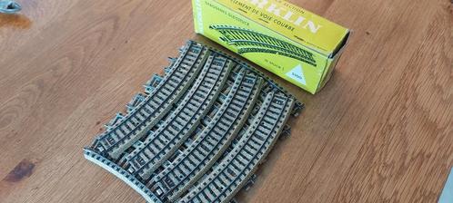 10 Märklin gebogen m-rails artikelnummer 5100 in ovp, Hobby en Vrije tijd, Modeltreinen | H0, Zo goed als nieuw, Rails, Wisselstroom
