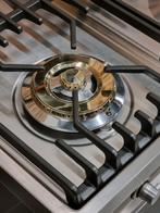 Luxe Fornuis Boretti 90 cm RVS 6 pits GASOVEN 2 ovens, Witgoed en Apparatuur, 60 cm of meer, 5 kookzones of meer, Vrijstaand, 90 tot 95 cm