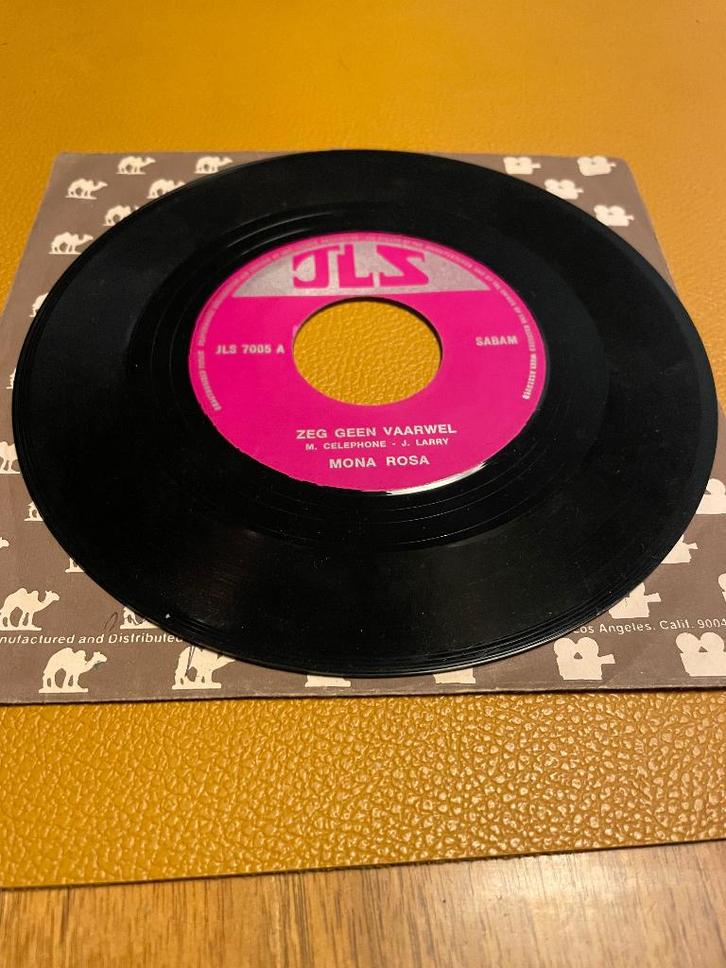 Piratenknaller Mona Rosa - Zeg geen vaarwel/Sex op de maan, Cd's en Dvd's, Vinyl Singles, Gebruikt, Single, Nederlandstalig, 7 inch