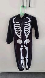 Leuke onesie skelet mt 98/104, Ophalen of Verzenden, Zo goed als nieuw, 110 t/m 116, Jongen of Meisje
