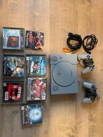 Playstation 1 met spellen compleet., Spelcomputers en Games, Spelcomputers | Sony PlayStation 1, Ophalen of Verzenden, Gebruikt