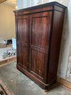 Antieke Mahoniehouten Kast, Ophalen of Verzenden
