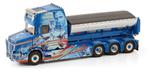 MOLANDER; VLASTUIN TORPEDO 8X4 RIGED TRUCK WITH HOOKLIFT SYS, Hobby en Vrije tijd, Modelauto's | 1:50, Nieuw, Wsi, Bus of Vrachtwagen