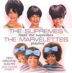 The Supremes & The Marvelettes 2 LPs op 1 cd, Cd's en Dvd's, Cd's | R&B en Soul, 1960 tot 1980, Soul of Nu Soul, Ophalen of Verzenden