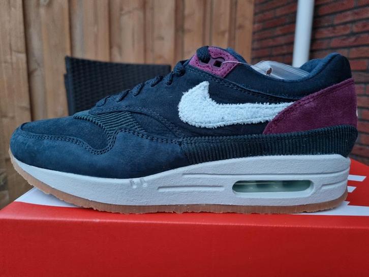 Nike air max 1 premium Crepe Dark Obsidian sneakers, Kleding | Heren, Schoenen, Nieuw, Sneakers of Gympen, Blauw, Ophalen of Verzenden
