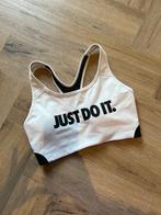 Heel goed: wit Nike sport BH maat S 36 tekst “Just do It”, Nike, Ophalen of Verzenden, Fitness of Aerobics, Wit