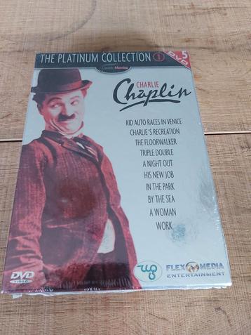 NIEUW 5-DVD-box (20 films) Charlie Chaplin beschikbaar voor biedingen