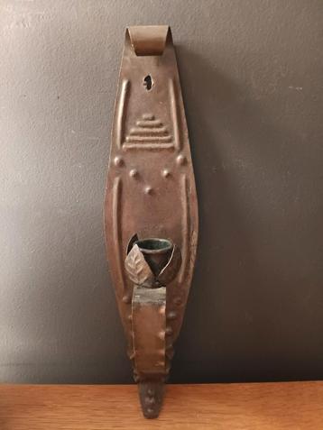 Amsterdamse School, Art Deco stijl, kaarskandelaar beschikbaar voor biedingen