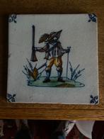 Delfts Blauw Tegel - Jager Tichelaar Makkum, Antiek en Kunst, Ophalen of Verzenden