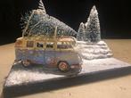 Volkswagen T1 winter diorama, Ophalen of Verzenden, Zo goed als nieuw