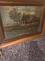 Schilderij van Keizer - Landschap met huis, Antiek en Kunst, Kunst | Schilderijen | Klassiek, Ophalen of Verzenden