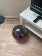 Grote Decoratieve kerst Glazen Bol, Diversen, Kerst, Verzenden, Zo goed als nieuw