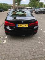 BMW 5-Serie 520d 190pk Aut. 2017 Zwart, Auto's, BMW, Automaat, 1995 cc, Zwart, Diesel