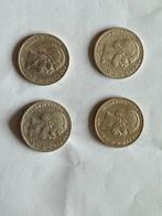 4x Zilveren 1/2 Gulden Willem III (1858-1862), ½ gulden, Koning Willem III, Zilver, Ophalen of Verzenden