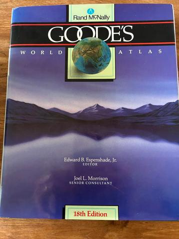 Goode’s World Atlas  beschikbaar voor biedingen