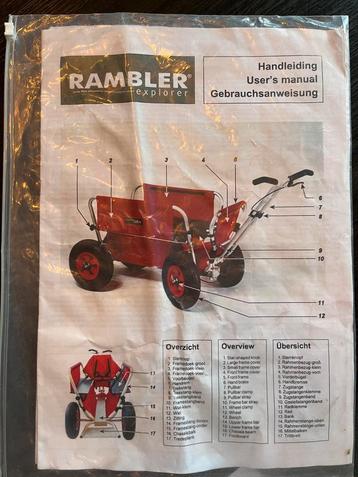 Rambler Explorer 80 met Accessoires - Wandelwagen beschikbaar voor biedingen