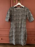 Jurkje met print van Maison Scotch, Zwart, Zo goed als nieuw, Maat 36 (S), Boven de knie