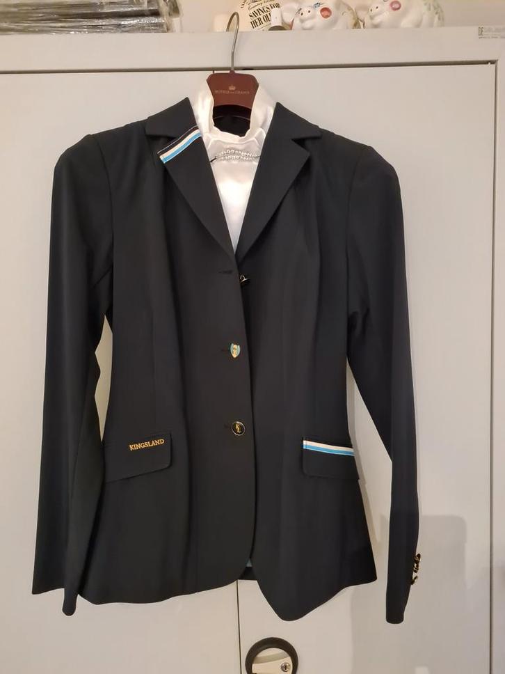 Kingsland wedstrijdjasje mt 36, Dieren en Toebehoren, Paardrijkleding, Zo goed als nieuw, Dames, Bovenkleding, Dressuur, Ophalen of Verzenden