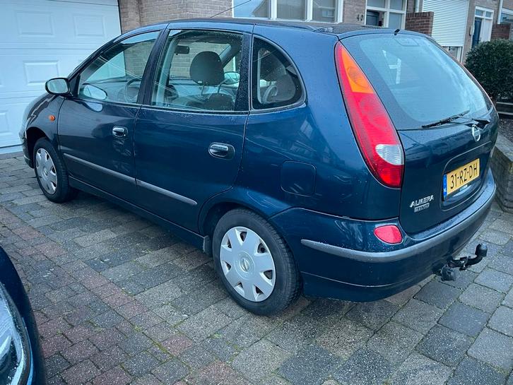 Nissan Almera Tino 1.8 2005 Blauw, Auto's, Nissan, Particulier, Almera Tino, ABS, Achteruitrijcamera, Airbags, Airconditioning