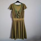 Steps every day chic jurk,maat 38..tinten groen., Maat 38/40 (M), Ophalen of Verzenden, Zo goed als nieuw, Knielengte