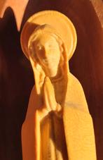 Houten maria beeldje ., Antiek en Kunst, Antiek | Religie, Ophalen of Verzenden