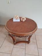 Prachtige antieke salontafel, Ophalen, Gebruikt, 50 tot 100 cm, 50 tot 75 cm