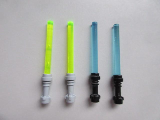 nr. 8658, 4 Laserzwaarden, Star Wars., Kinderen en Baby's, Speelgoed | Duplo en Lego, Zo goed als nieuw, Lego, Complete set, Ophalen of Verzenden