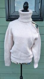 Zara trui roze met parels cut-out L, Verzenden, Nieuw, Roze