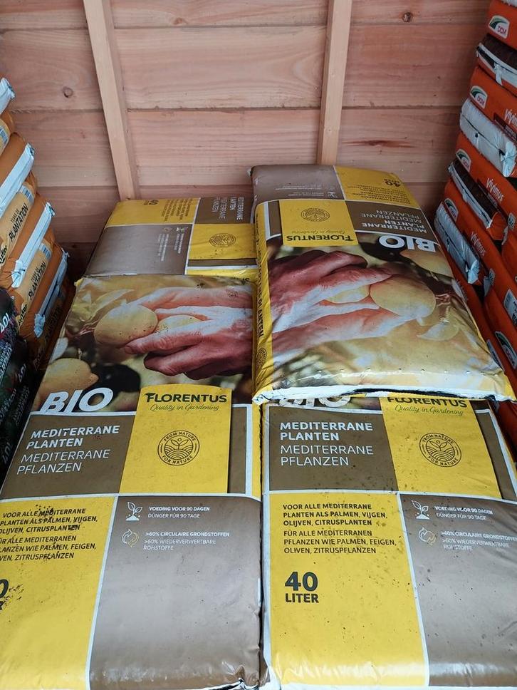 Mediterrane Planten Grond - 40 Liter, Tuin en Terras, Aarde en Mest, Potgrond, Ophalen